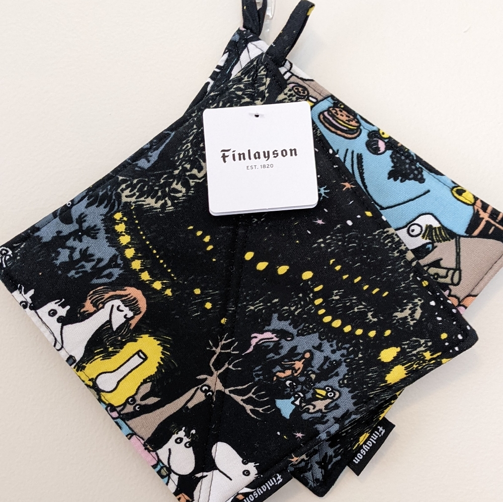 Moomin potholders. Set of 2. NWT